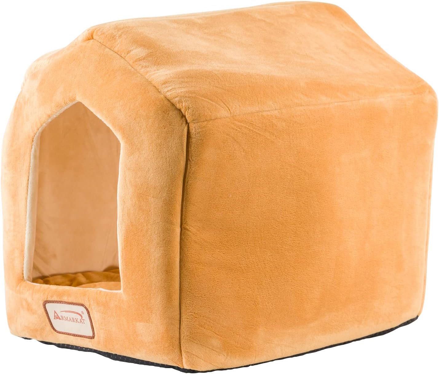 Armarkat Brown Cat Bed Size, 18-Inch by 14-Inch