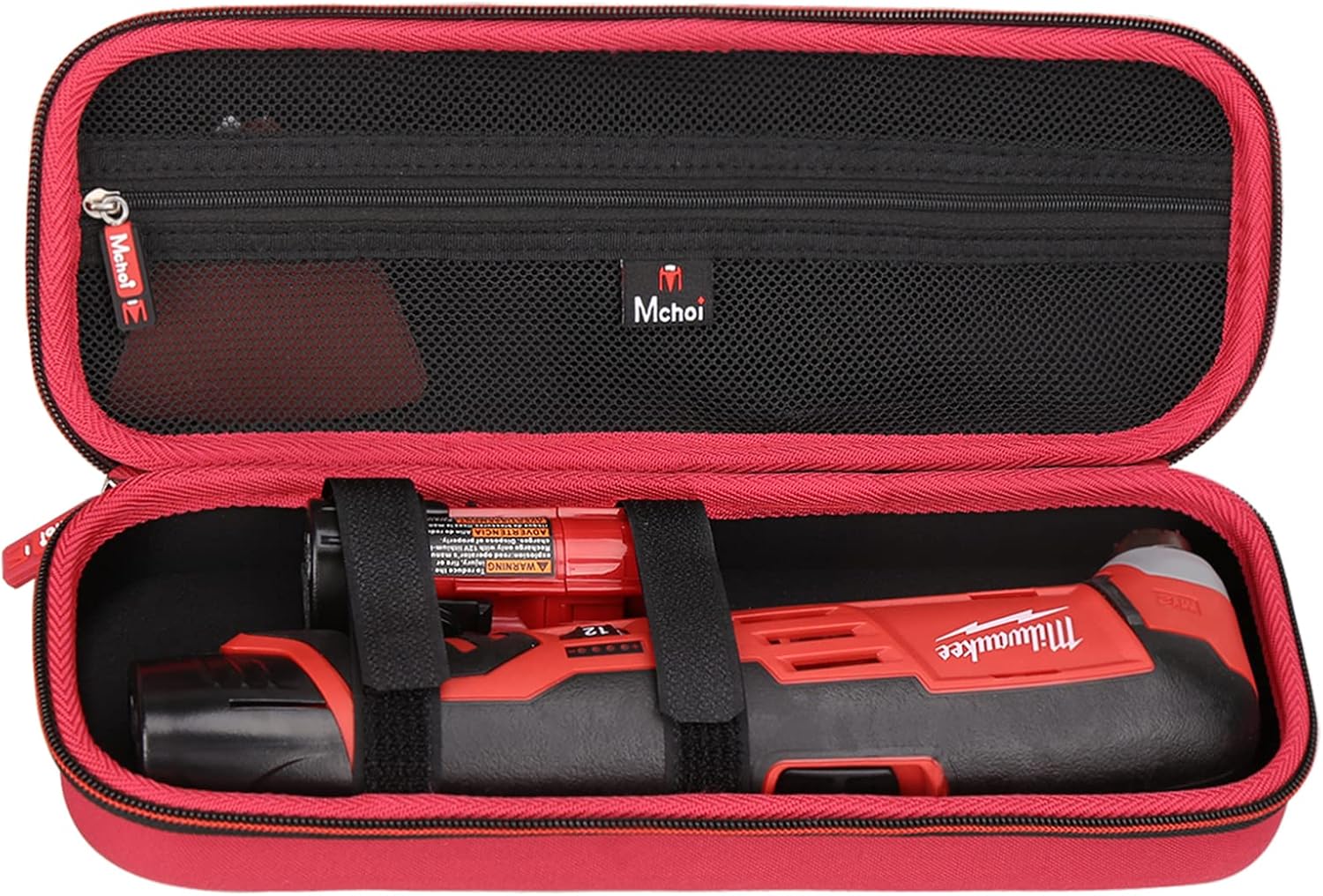 Mchoi Hard Portable Storage Case for Milwaukee 2426-20 M12 12 Volt Redlithium Ion 20,000 OPM Variable Speed Cordless Multi Tool, Case Only
