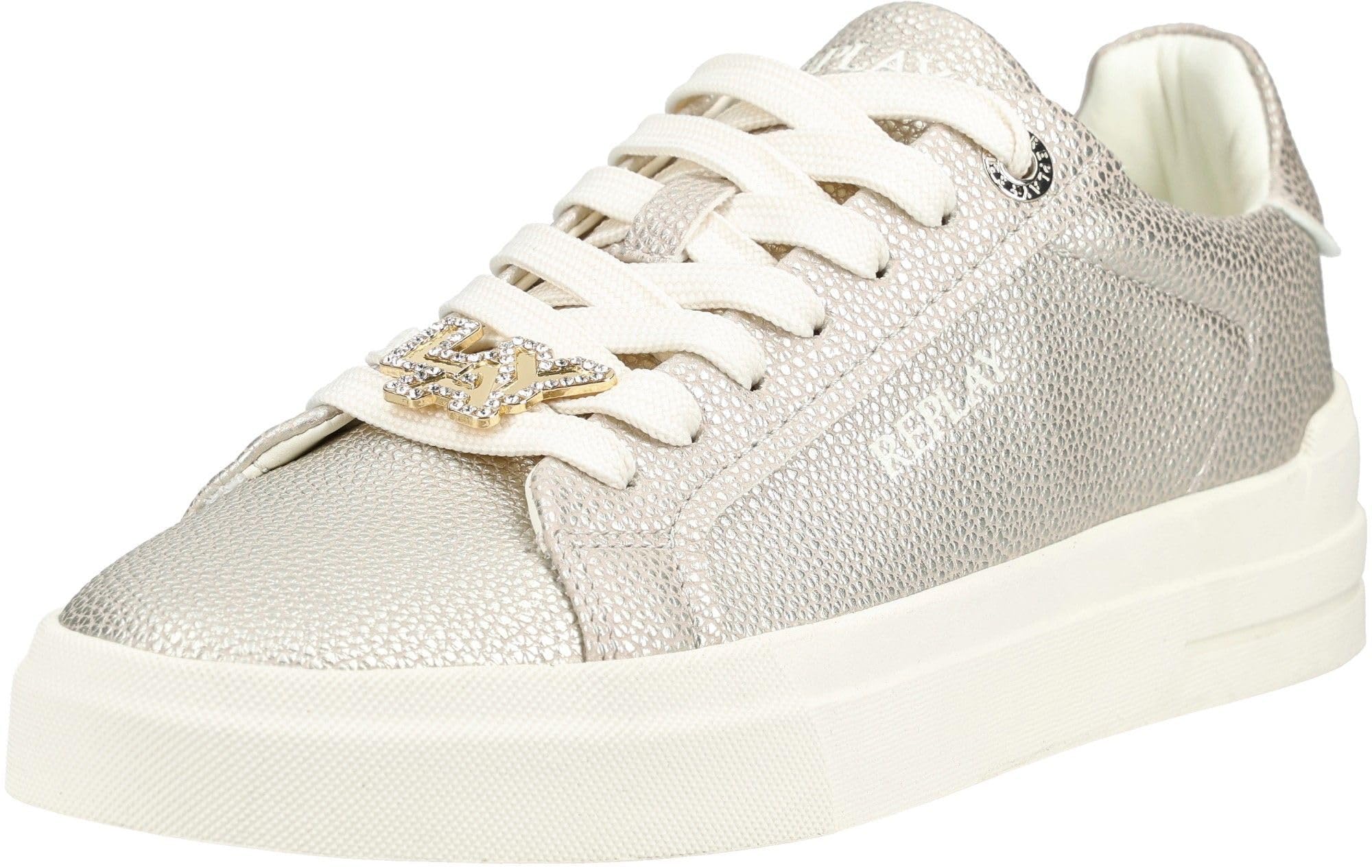 Replay Women's Gwz7s Basket, Platinum 045, 36 EU, Platinum 045, 4 UK