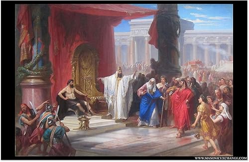 The Iron Worker - Póster masónico (11 x 17 pulgadas)