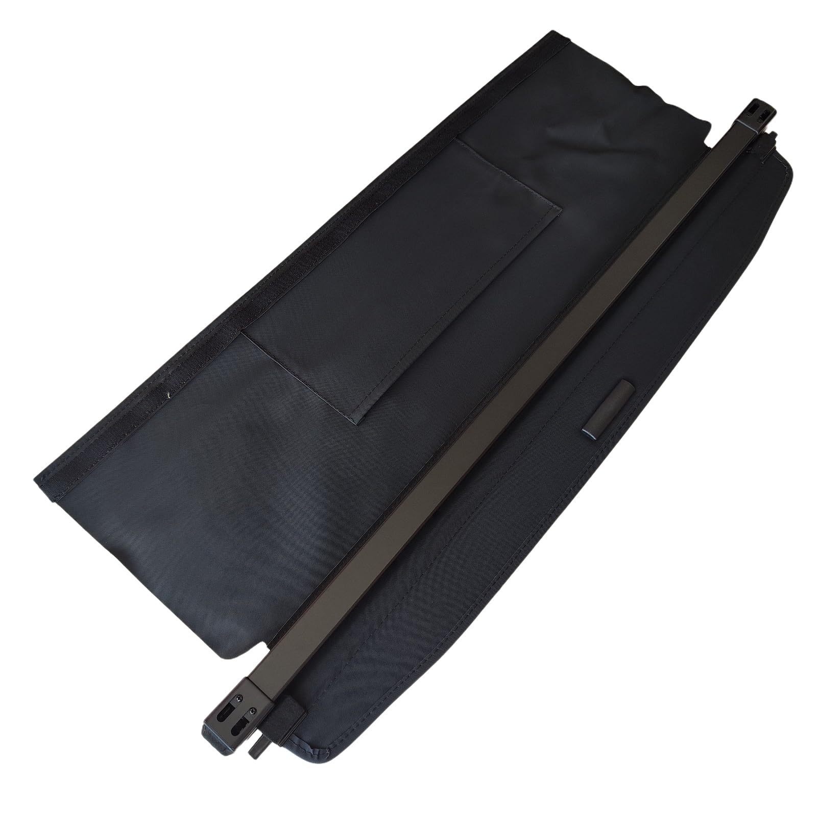 GEPCO Laderaumabdeckung Rollo kompatibel Smart Fortwo 451 2007-2014 Kofferraumabdeckung Sichtschutz Schwarz