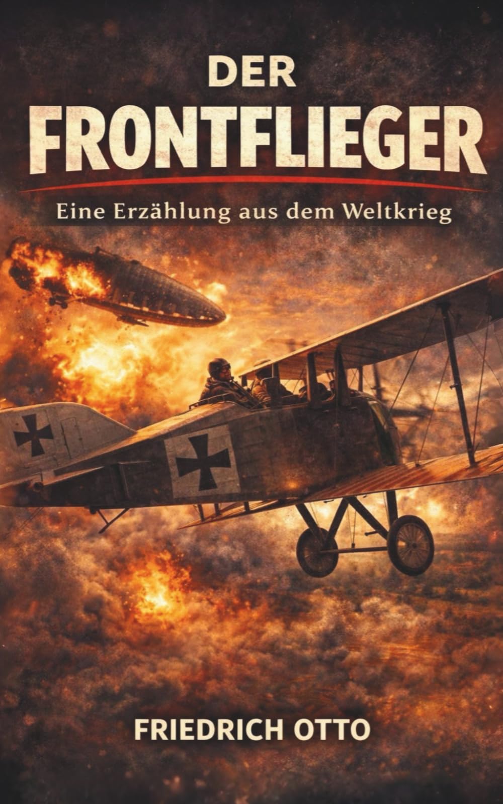 Der Frontflieger - Eine Erzählung aus dem Weltkrieg: Vollständige und kommentierte Ausgabe