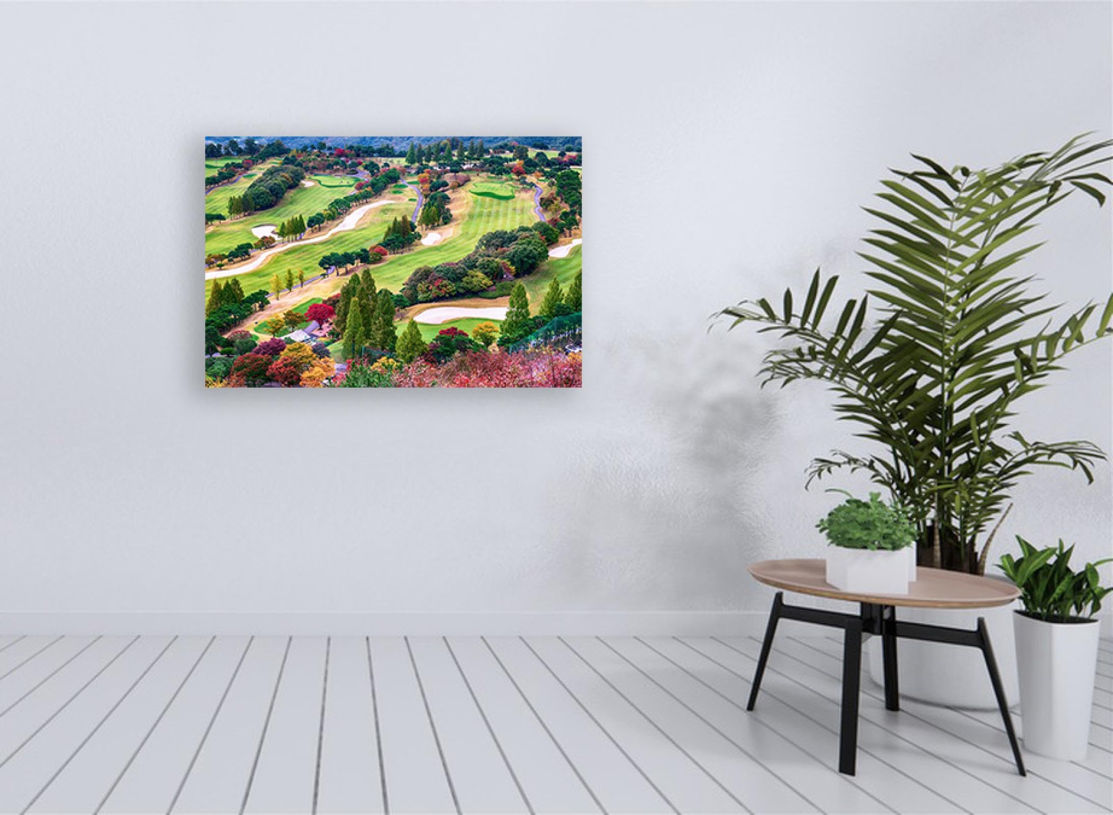 Quadri di decorazione da parete della foresta, stampe su tela di paesaggi autunnali, stadio autunnale, immagini decorative per soggiorno, 60 x 85 cm (23,7 x 33,4), solo tela