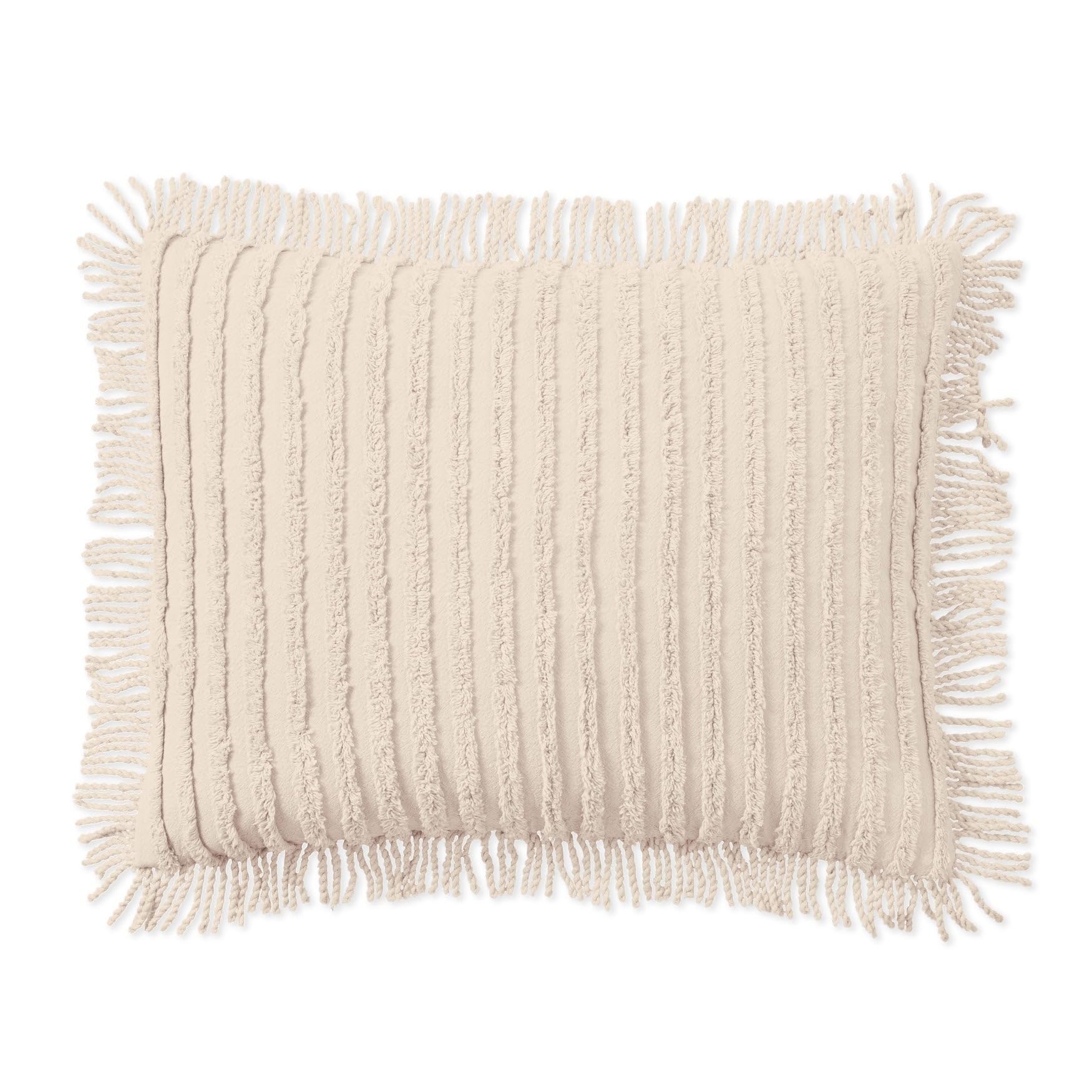 BrylaneHome Chenille 100% Cotton Sham