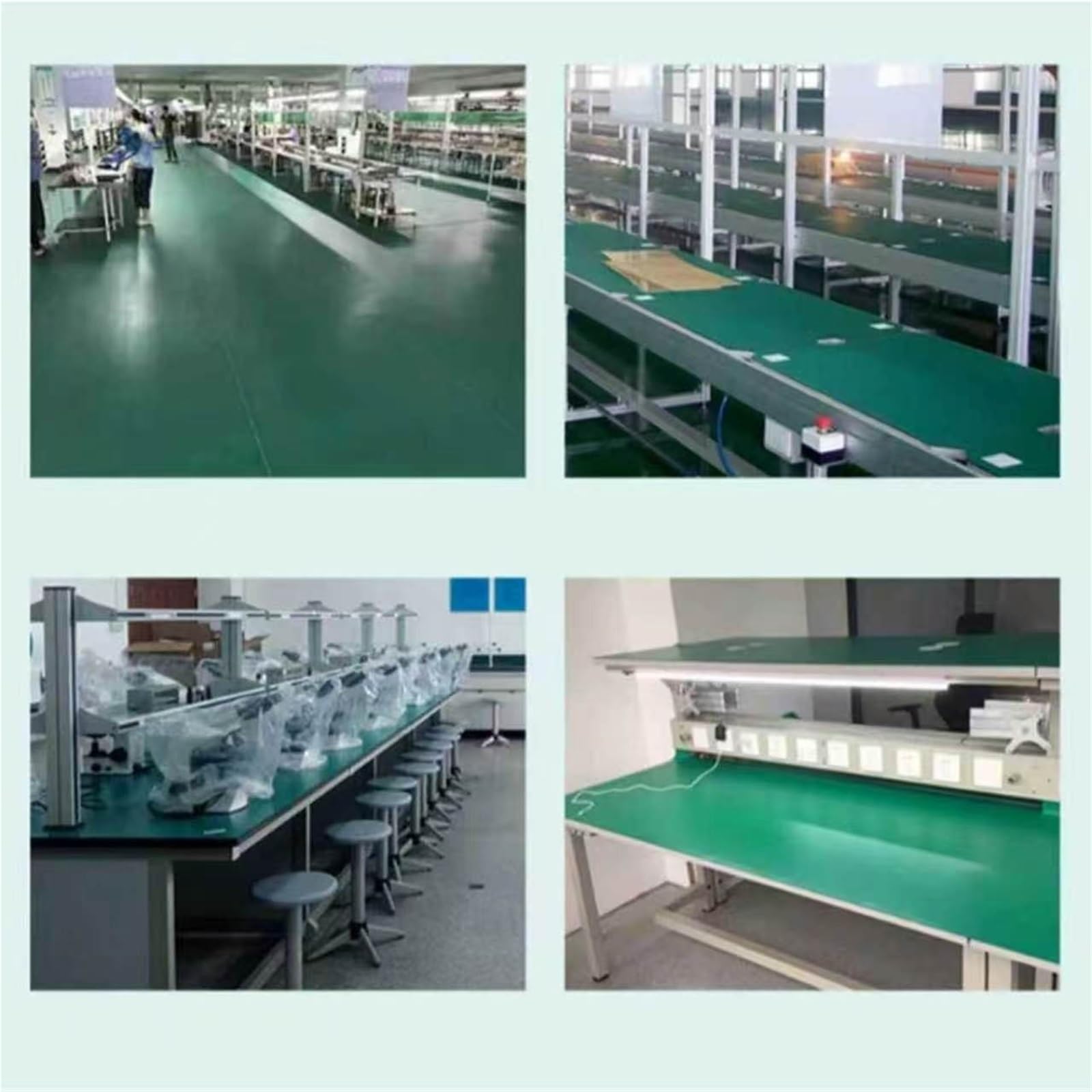 Rollos alfombrilla antiestática Estera De Soldadura Antiestática, Trabajo De Mantenimiento De Laboratorio De Reparación De Equipos ESD, Reparación De Computadoras | W L 0.5 x 10m