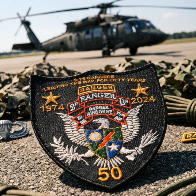 Amazon.com: Bayonet Design - US Army Ranger 80 Year Anniversary