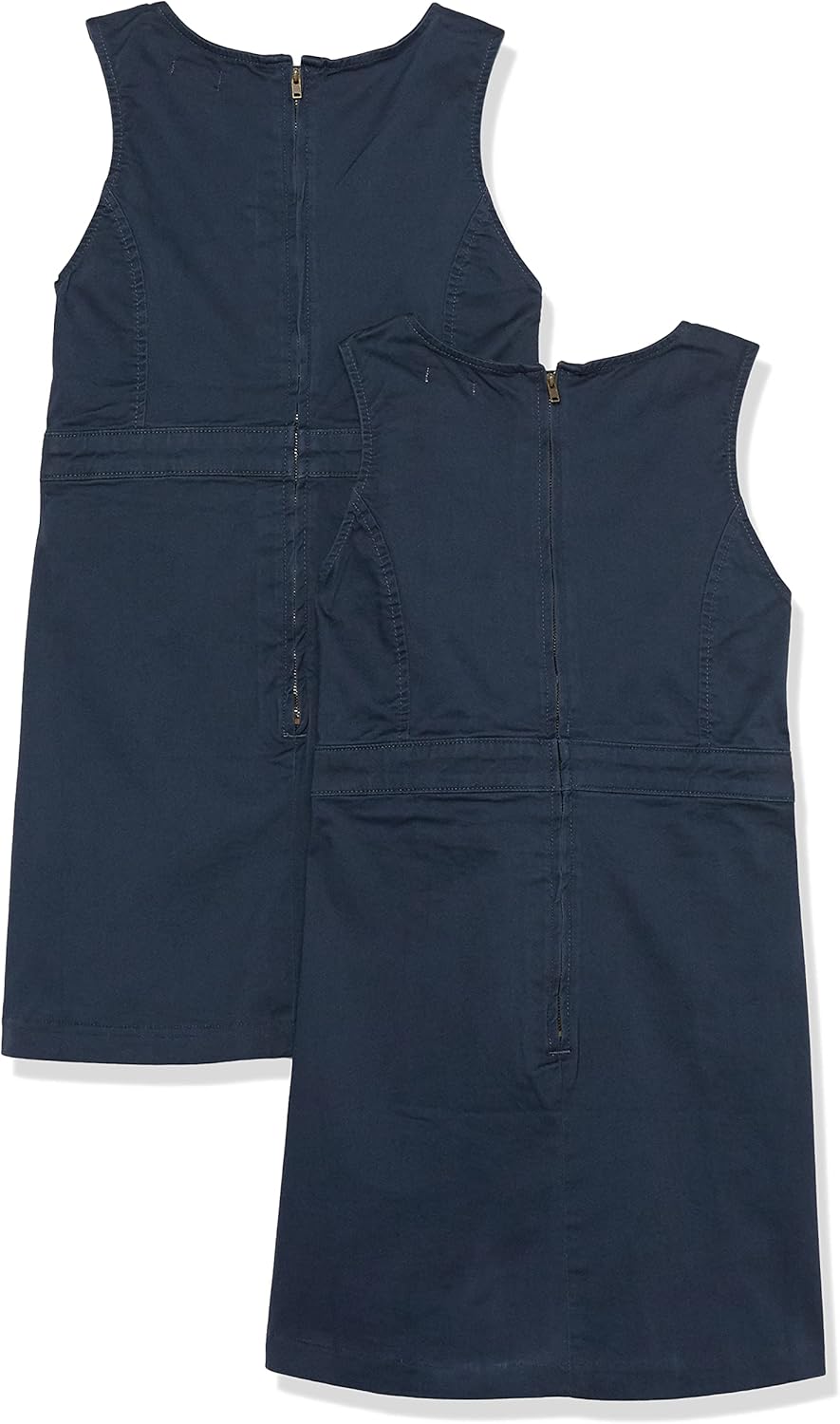 Amazon Essentials Girls' School Uniform Pleated Jumper Dress