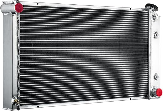 3-Row Aluminum Radiator for 1977-1992 Cadillac Fleetwood Brougham DeVille, Buick LeSabre, Pontiac Bonneville, fits 30-1/2" Wide Core, High Performance Racing Cooling Spec