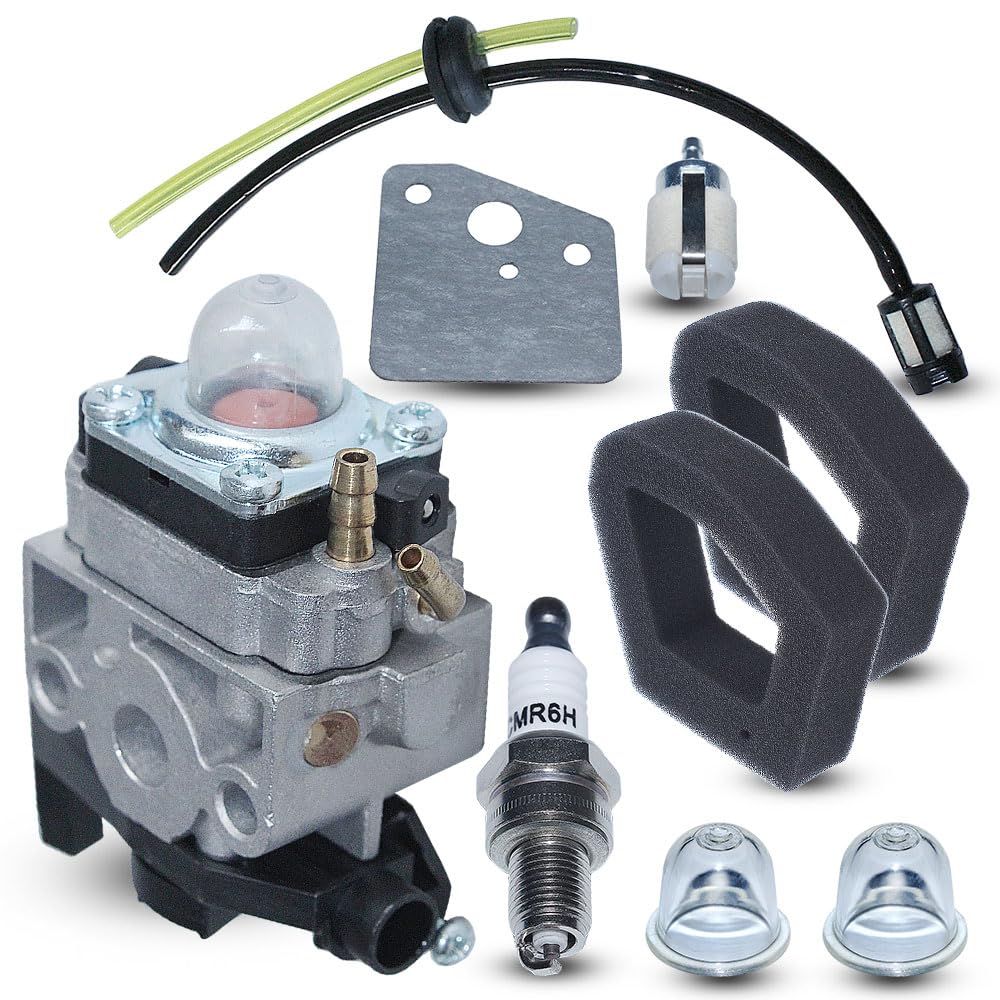 Kit de Filtro de Aire for carburador Compatible con desbrozadoras GX35 HHT35 HHT35S (reemplaza 16100-Z0Z-034)