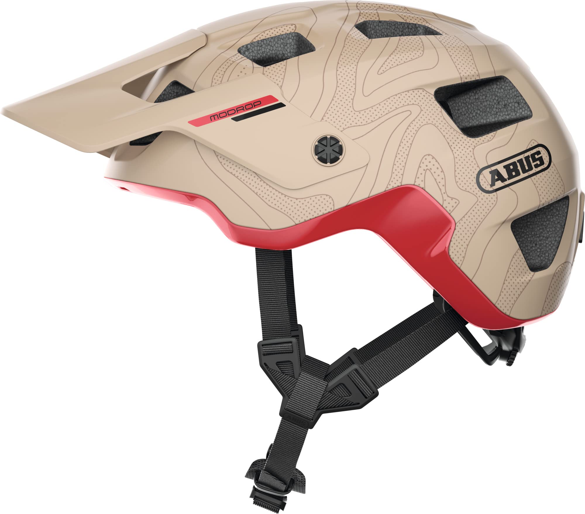 ABUSMoDrop Adult Mountain Bike Helmet, CPSC Certified