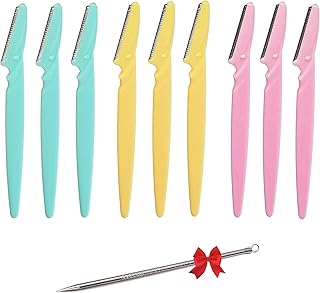 Eyebrow Razor for Women, Dermaplaning Razor For Women Face, Eyebrow Razor & Face Shaver for Women, Exfoliating Dermaplaning Tool, razors for women, Face & Eyebrow Razor with Precision Cover