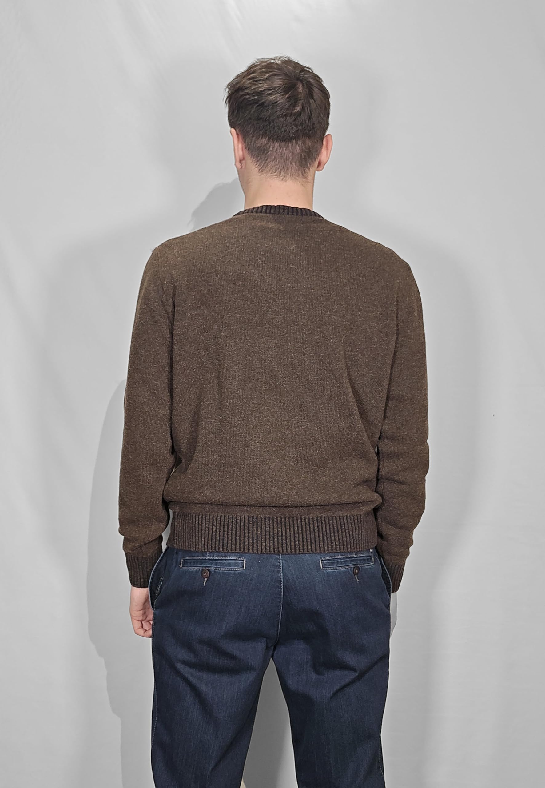 Maglia Uomo Manica Lunga Girocollo Lana 3260/80