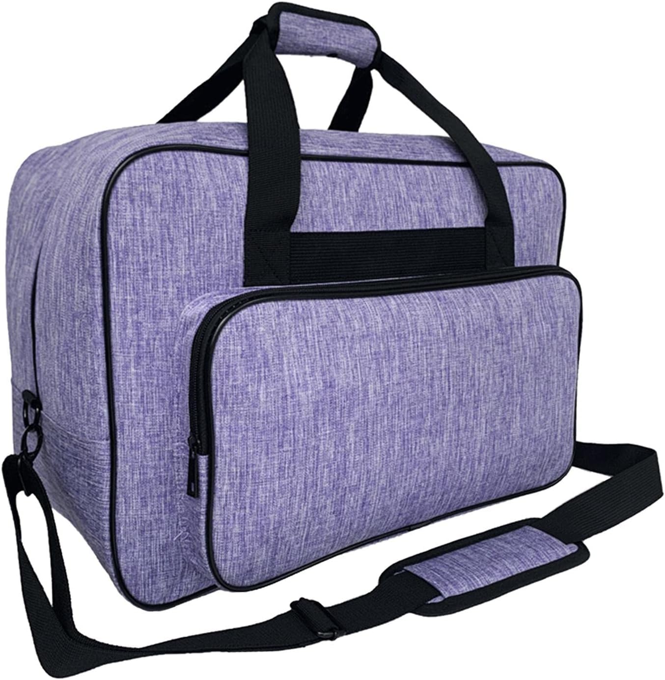 Borsa per macchina da cucire, borsa tote con tasche e manici, custodia universale per macchina da cucire, grigio-Ivan