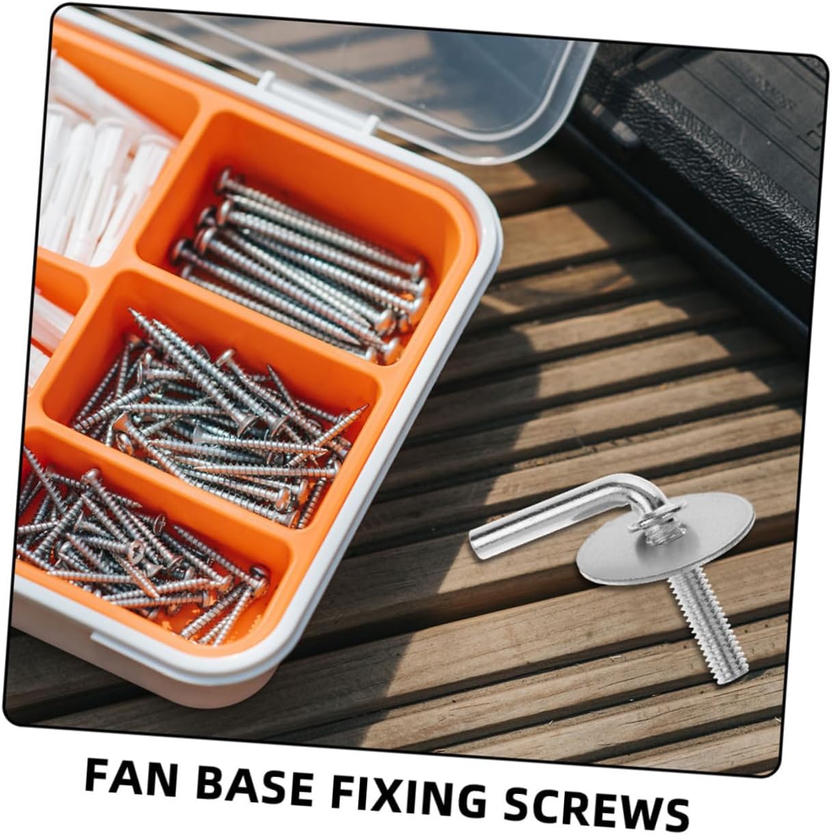 2pcs Fan Stand Screw Set Fan Base Bolt Kit Mounting Hardware Fasteners for Floor Pedestal Assembly Replacement Parts