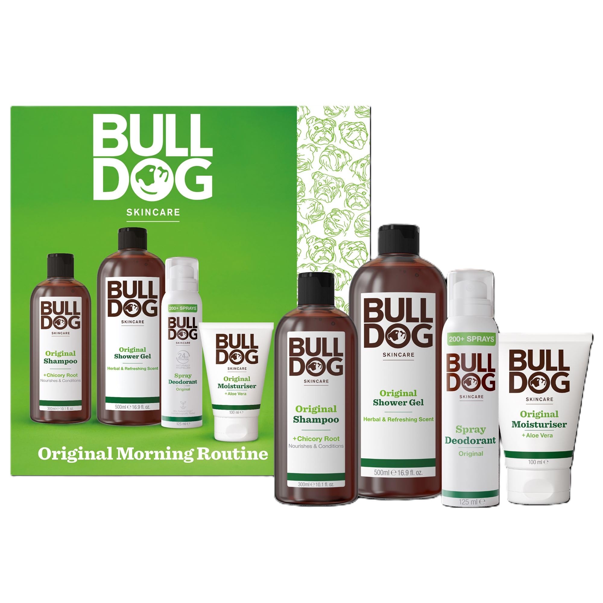Bulldog Original Morning Routine Set For Body And Face