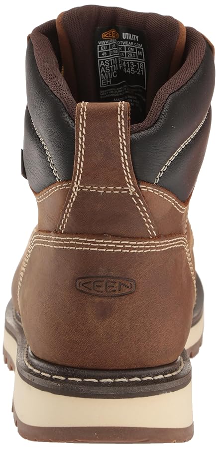 安全靴 KEEN CINCINNATI 90 DEGREE 6\" WP 9.5 Men's Cincinnati+ 6