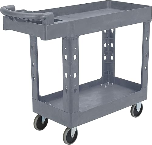 Strongway Carrito utilitario de 500 libras con mango ergonómico, carrito de carga de construcción de espuma estructural sin mantenimiento,