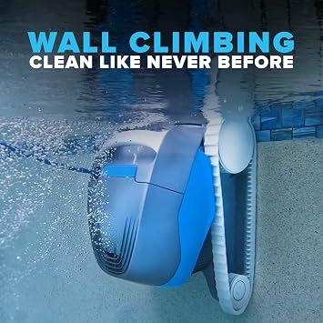 Dolphin Cayman Automatic Robotic Pool Cleaner (2026 Model) Programmable Weekly Timer, Wall Climbing, Massive Top-Load Filter Bin, HyperBrush for In-Ground & Above Ground Swimming Pools up to 33FT