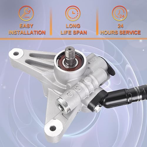 Miniatura 10 de Bomba de asistencia de bomba de dirección asistida 20-2403 compatible con Buick Enclave 2008-2017 Chevy Traverse 2007-2016 GMC Acadia 2007-2010