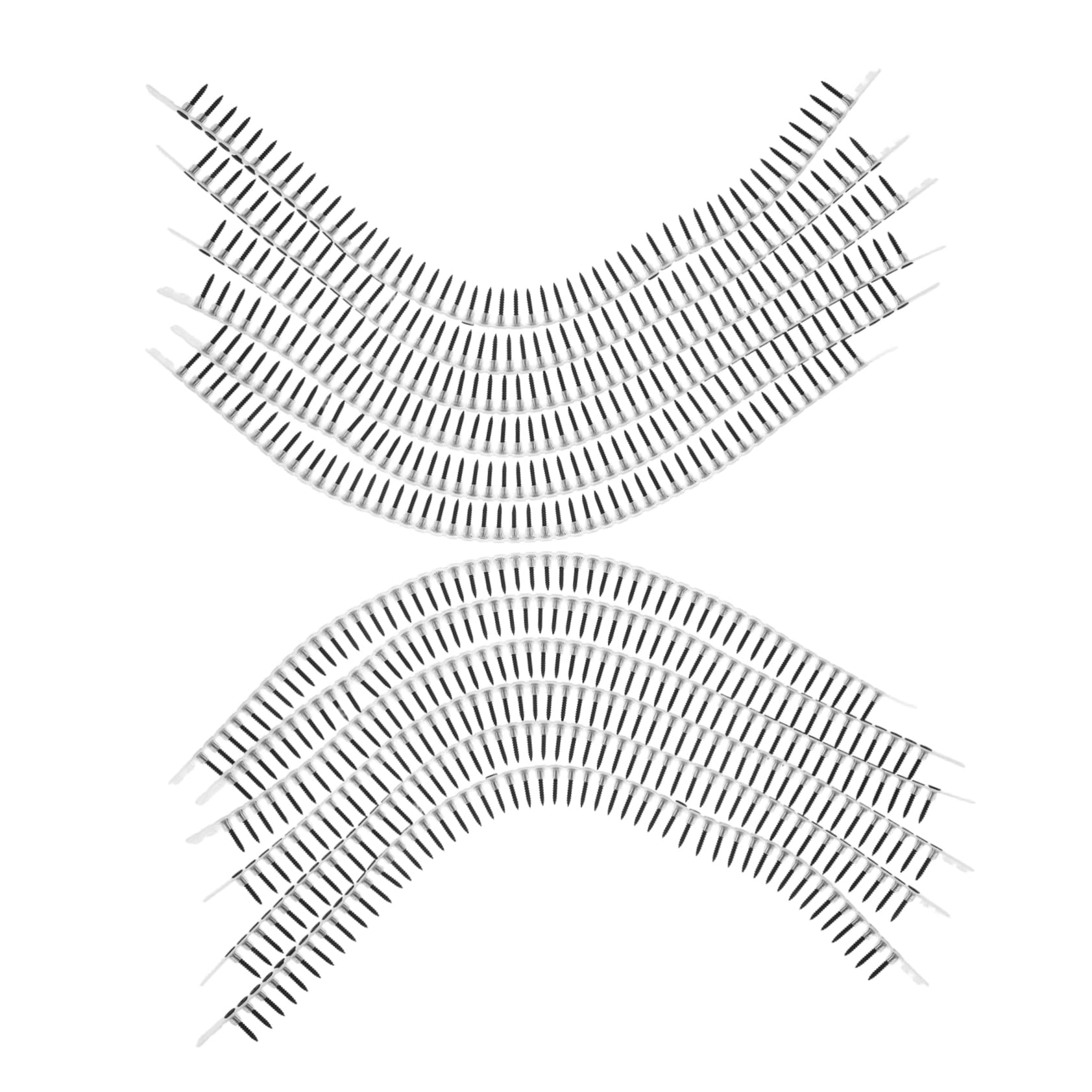 Gadpiparty 1000piezas Tornillos De Cartón y Anclajes De Plástico Para Montaje De Muebles y Fotografías Incluye Tornillos Autoperforantes y Anclajes Resistentes Para Proyectos De