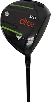 DROC - Mens Golf Driver Right Handed Stiff and Regular Titanium 10.5 Degrees and 9.5 Degrees