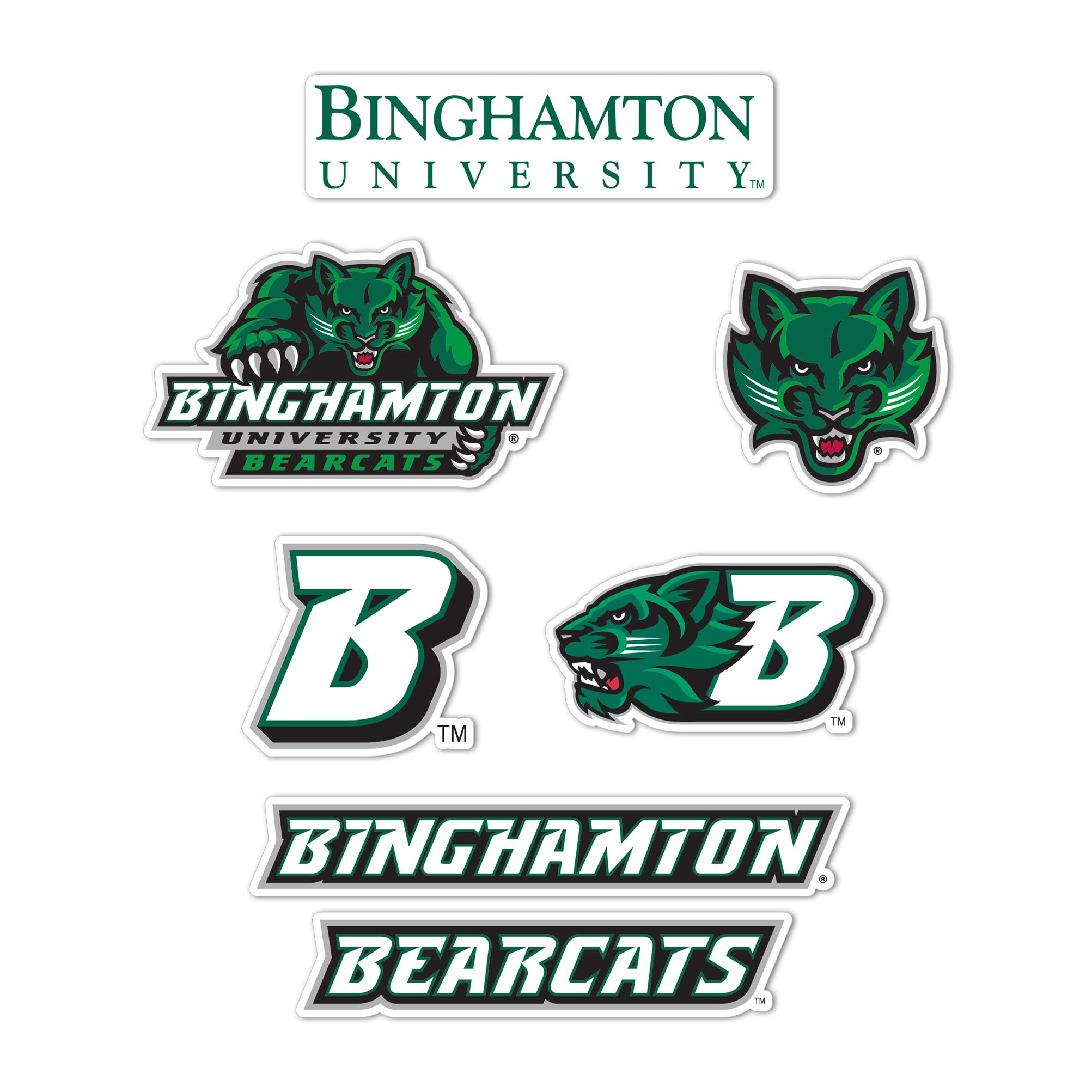 Autocollant Binghamton University autocollant voiture et sticker ordinateur