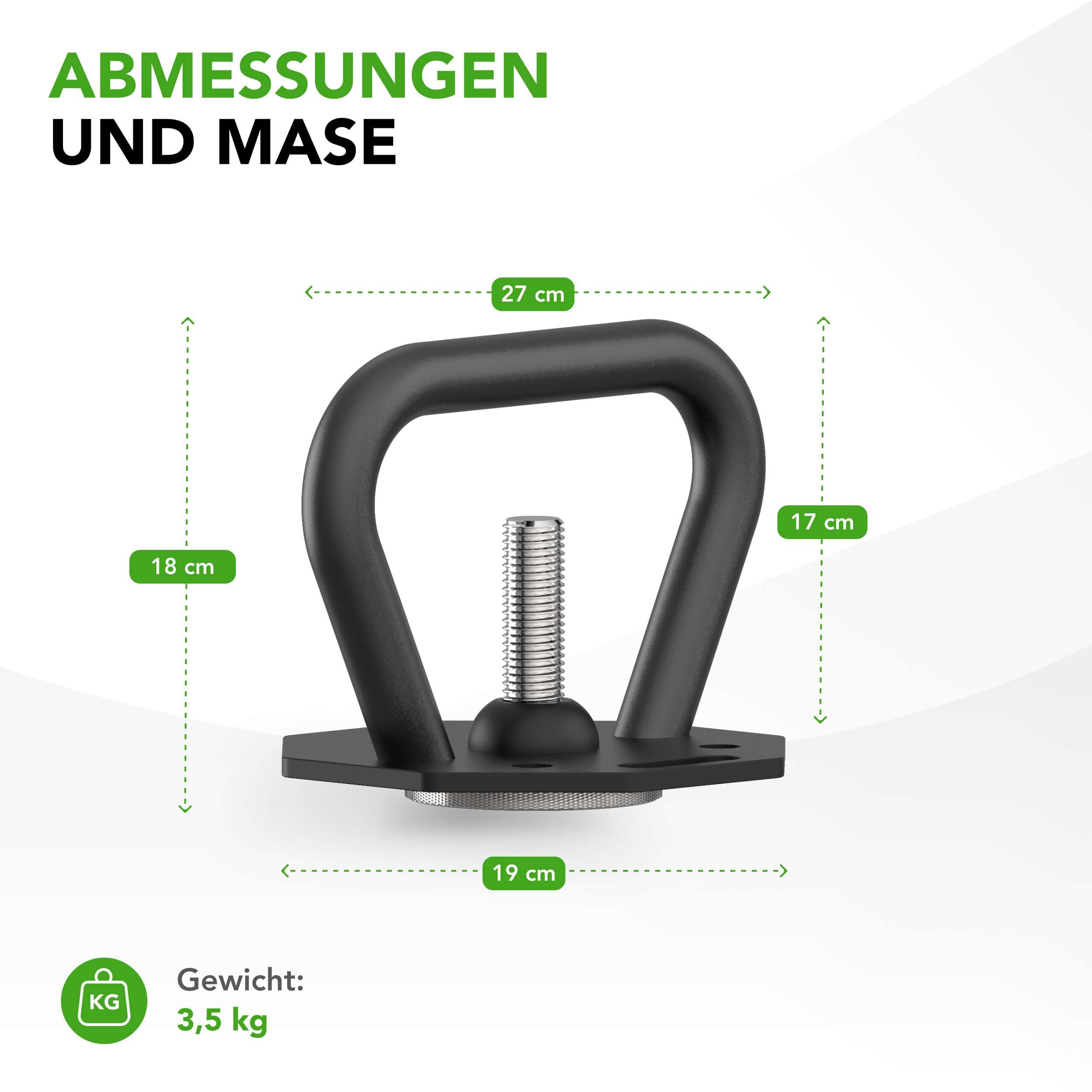 Tunturi Rapid Verstellbare Kettlebell – 3,5-kg-Kettlebellset – Verstellbar von 2,5 bis 3.5 kg – 2 Kettlebells in einem – Gewichteset für das Homegym