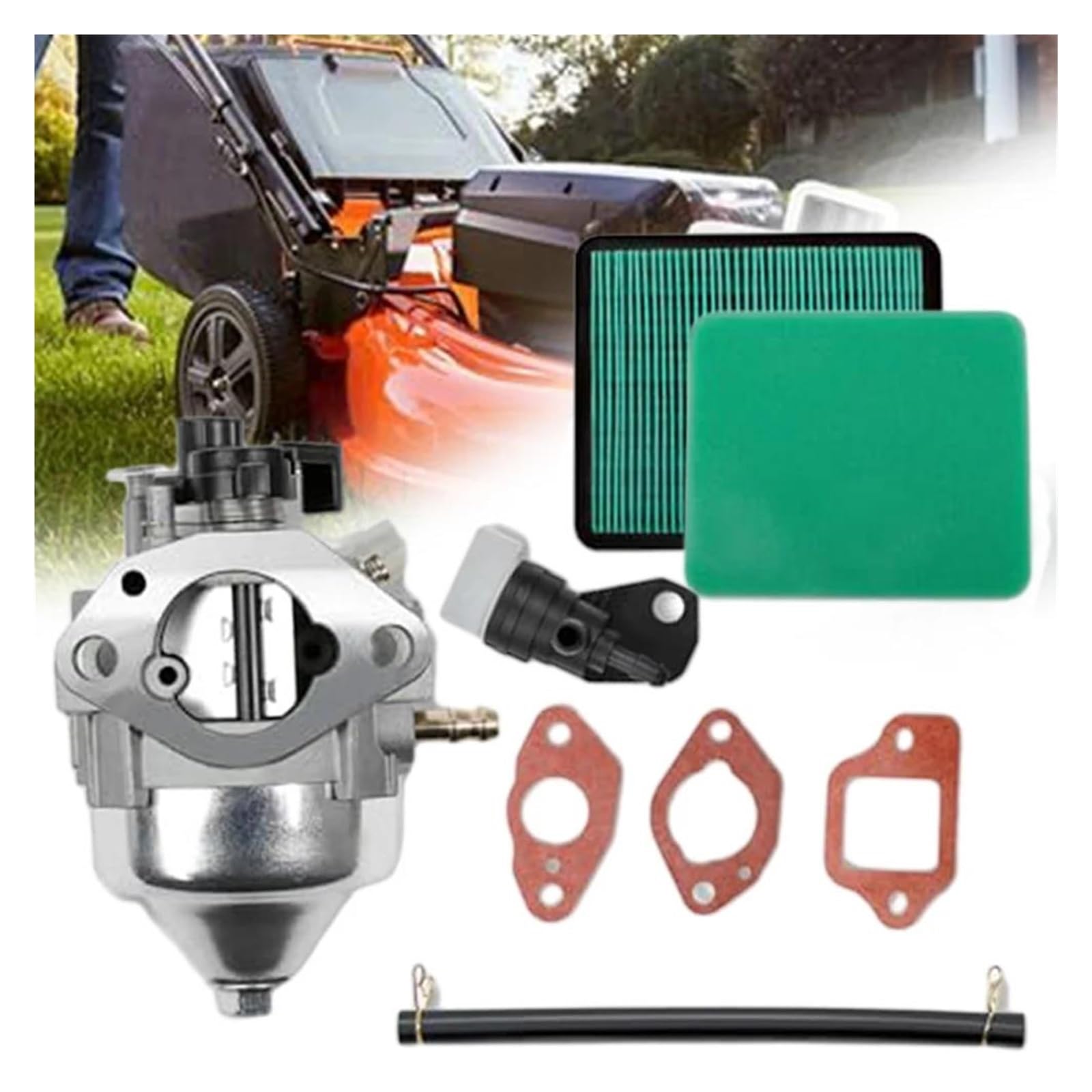 Filtro de aire Filtro de combustible Kit De Juntas Y Filtro De Aire De Carburador 16100-Z9L-811 Para Cortacésped GCV170LA GCV200LA, Repuestos, Herramientas Eléctricas De Jardín
