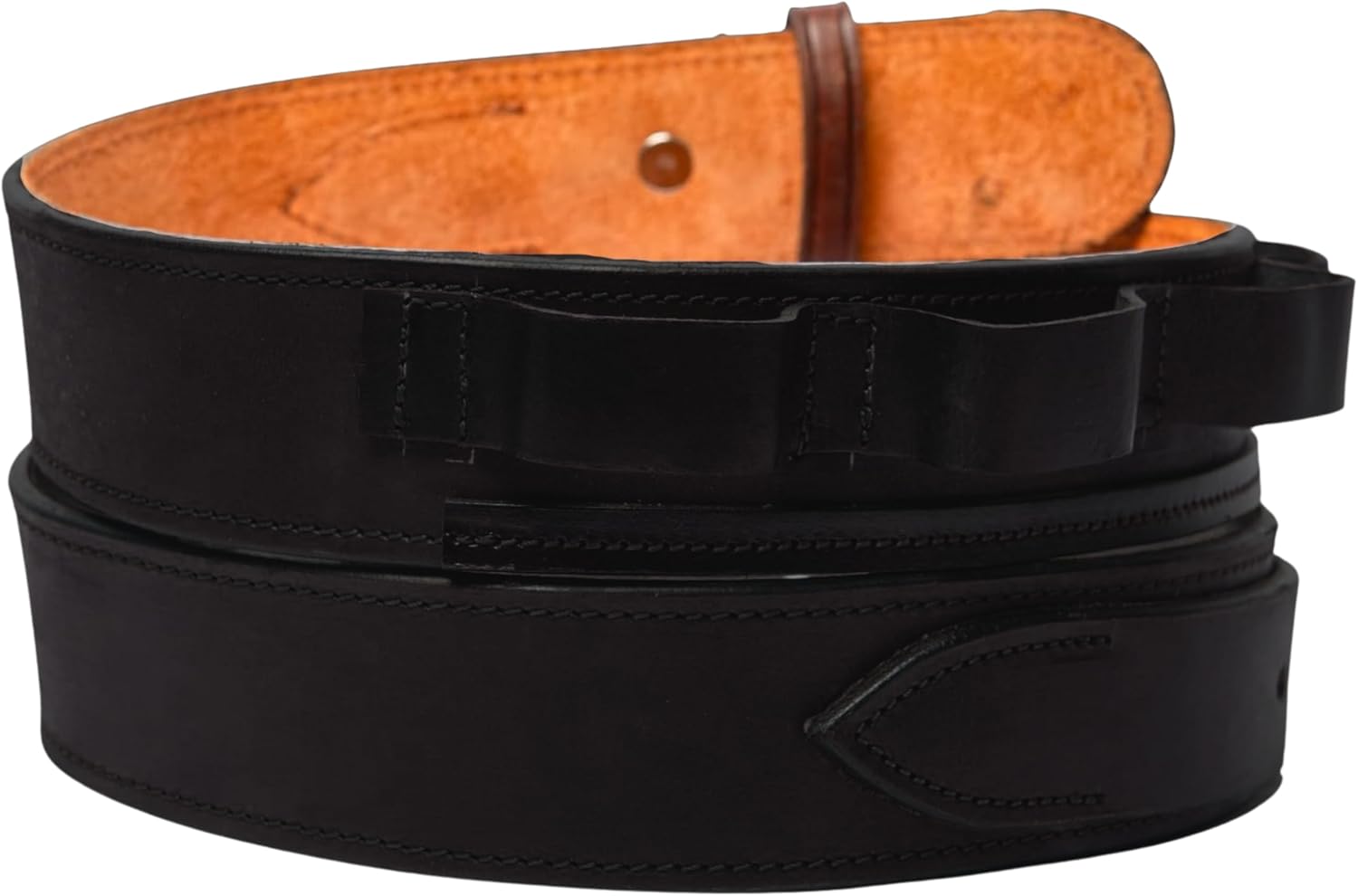 Hulara Western Leather Cartridge Belt - Cowboy Shotgun Bandolier for 12 Gauge Shell Bullet Ammo