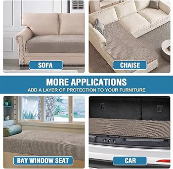 Amazon.com: H.VERSAILTEX Plush Chenille Pet Couch Cover Thick Soft