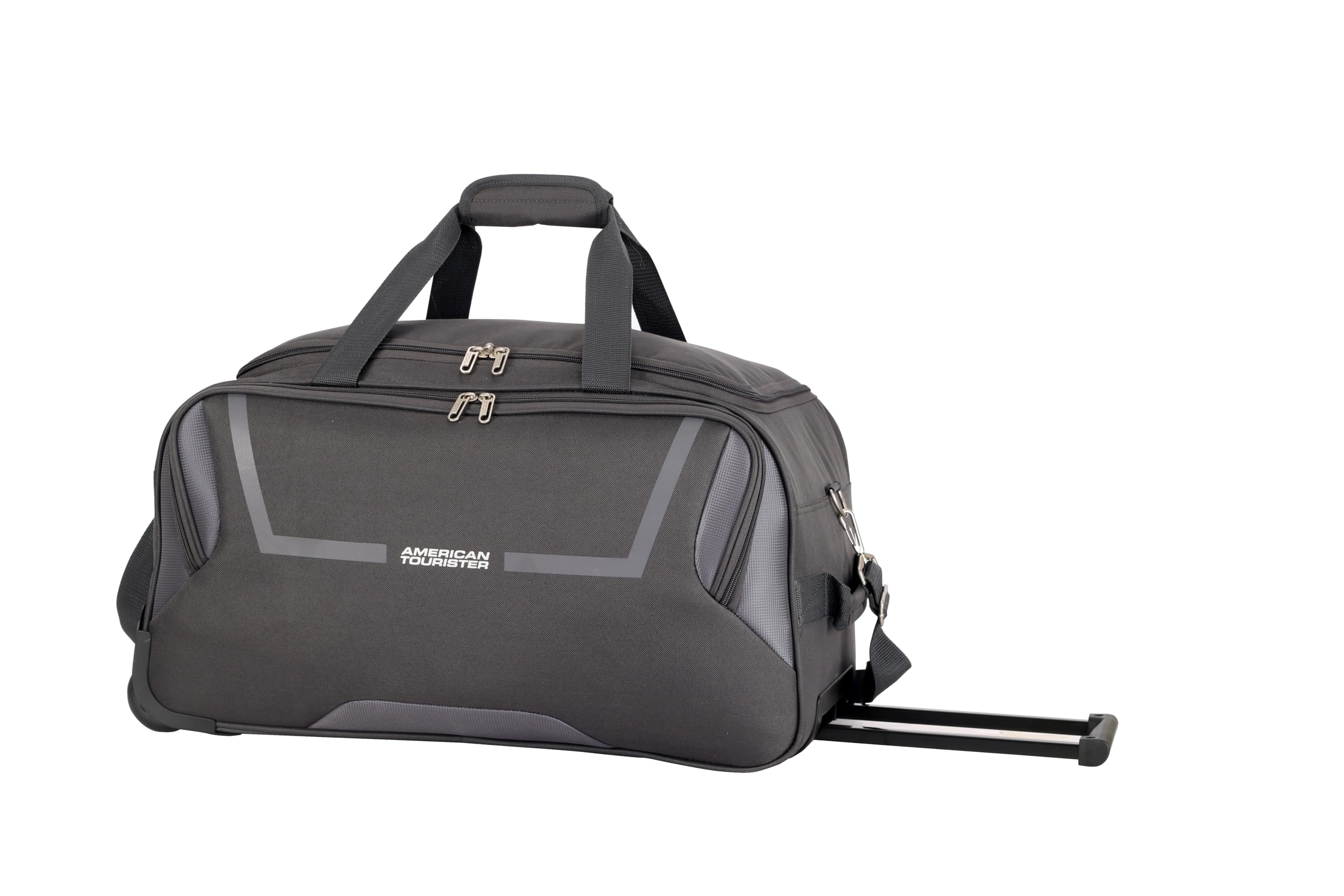American Tourister Canvas Duffle Bag (Grey_COSMO57GREY)