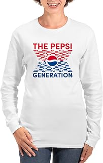 Pepsi Generation Check Women's Long Sleeve T Shirt Women's Long Sleeve Light T-Shirt
