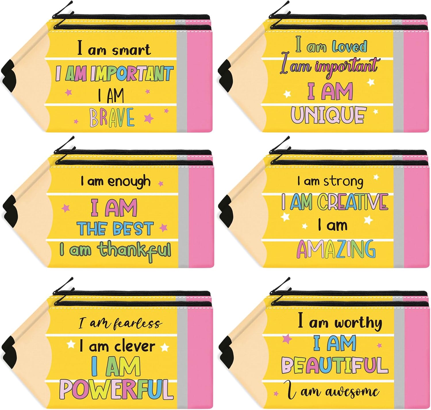 12 Pcs Teacher Pencil Cases