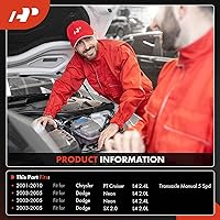 Vista 2 de A-Premium Compresor de A/C con embrague compatible con Chrysler PT Cruiser 2001-2010, Dodge Neon 2003-2005, SX 2.0 2003-2005, transmisión manual