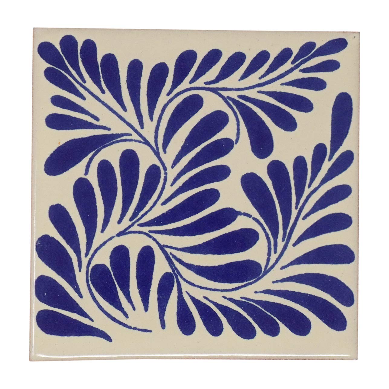 Tumia Lac Multicolor Ceramic Mexican Tile - 10.5Cm- Handmade And Ethically Traded By - Individual Tile