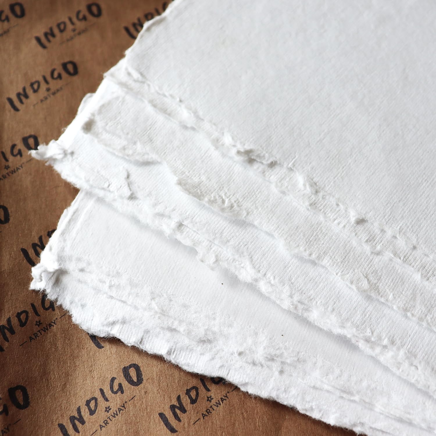 Artway Indigo - A3 Cotton Rag Paper - 100% Cotton/Handmade - 250gsm Smooth Texture - A3 (20 Sheets)