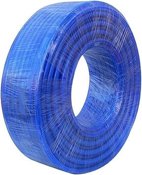 flexiable rubber Air Hose Pneumatic Tube Pipe 12mm 14mm PU Hoses For Compressor Polyurethane Tubing 8x5mm 6x4mm 12x8mm blue drain elastic Size 160meter, Color OD 4xID 2.5mm