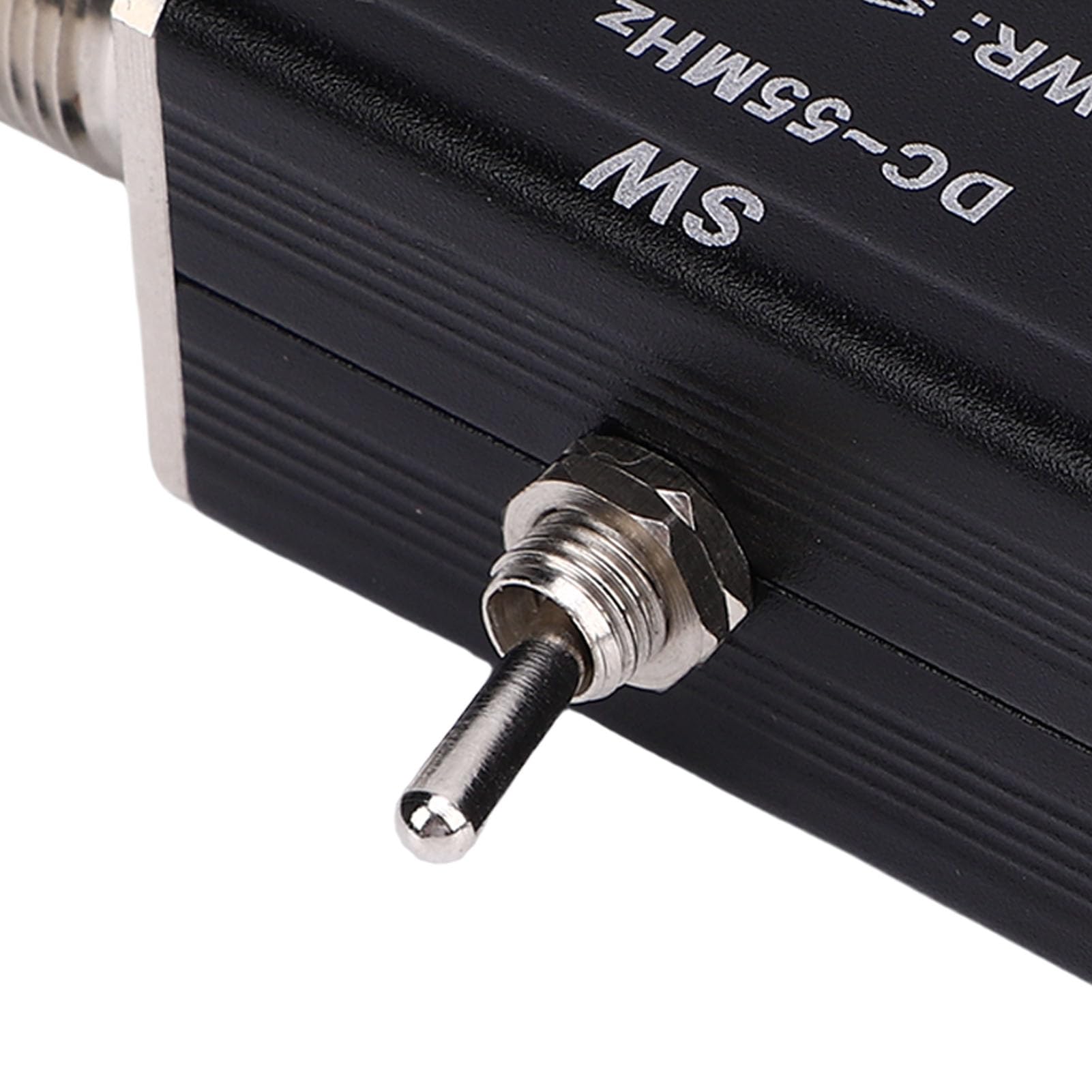 Ausla Commutatore per Antenna Coassiale, Commutatore Coassiale CB HAM a 2 Vie 100 W con Protezione di Interruzione e Messa a Terra per YouKits