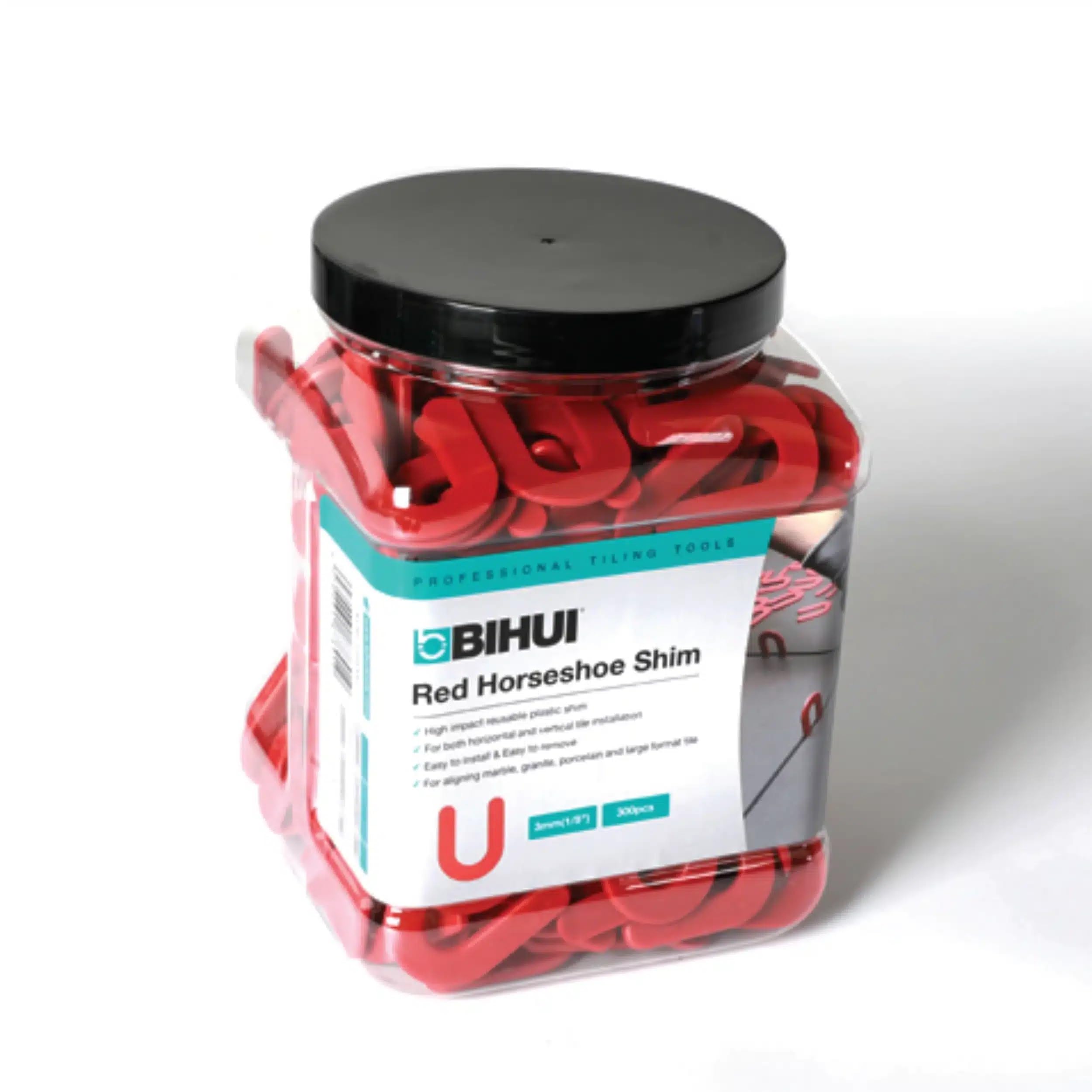 Atlas Ceramics Red Bihui Horseshoe Shim 3Mm Tile Spacers