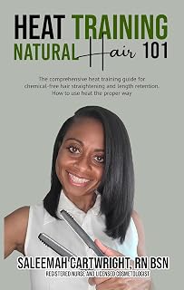 Heat Training Natural Hair 101: The comprehensive heat training guide for chemical free hair straightening and length retention.