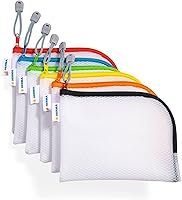 Vista 11 de HERMA 20008 - Neceser con cremallera A5, transparente (10.2 x 7.9 in), pequeña bolsa de viaje con cremallera para cosméticos, líquidos, maquillaje