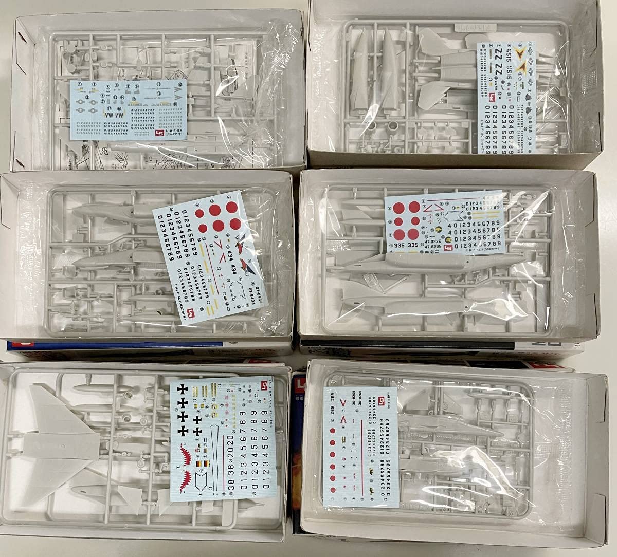 Amazon | 当時物 LS/エルエス 1/144 F-4EJ F-4F F-18A F-15C F-1