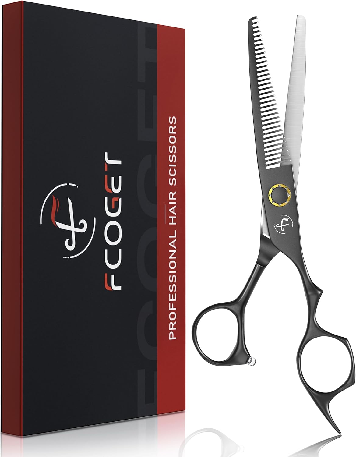 Professional Thinning Shears, High-End Japanese 440C Stainless Steel Hair Cutting Scissors with Sharp Edge Blades, 6.8 inch Hair Cutting Shears, Right Hand Hair Scissors for Salon, Home, Pet