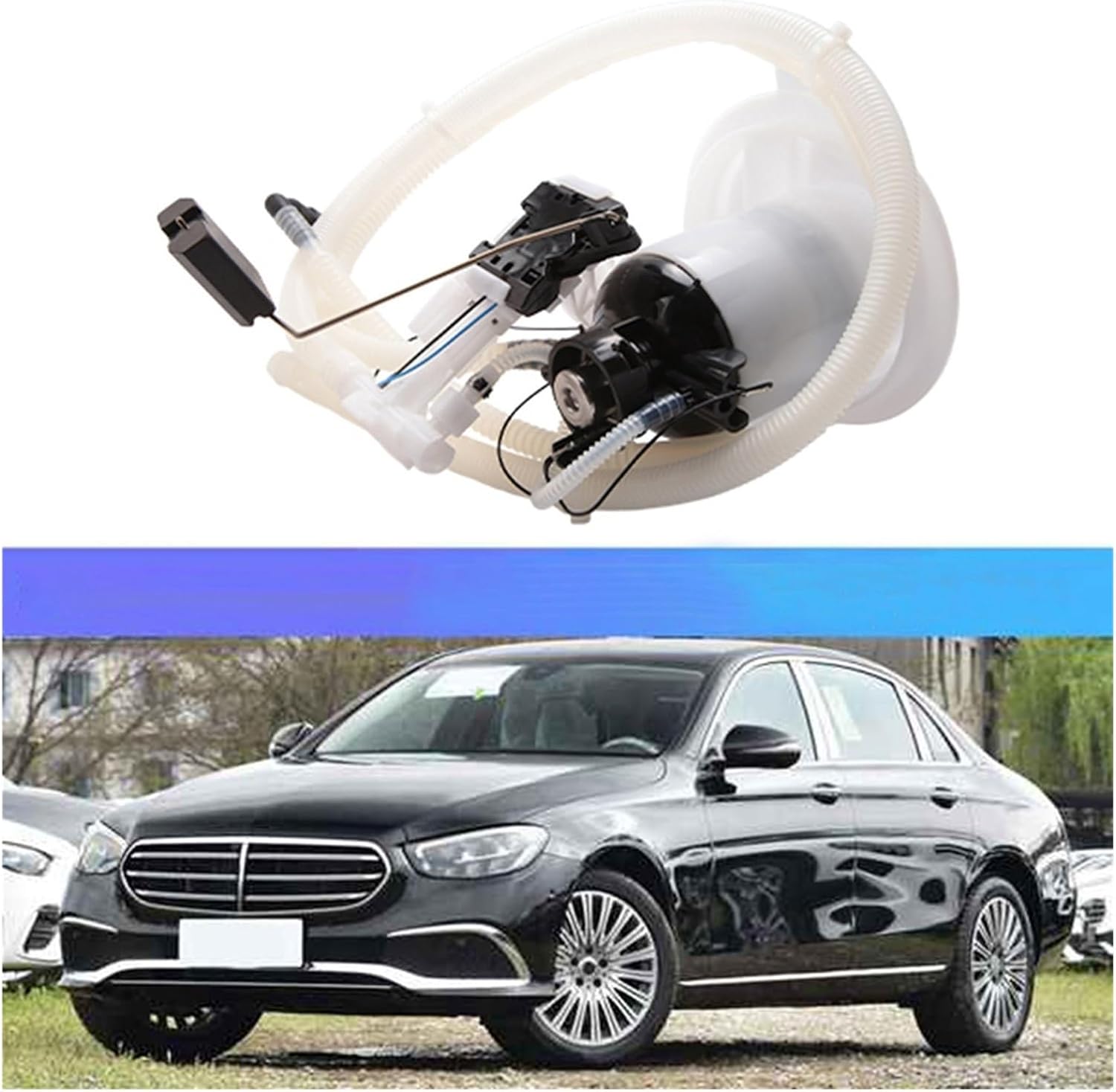 Fuel Filter Sending Unit Left Compatible with Mercedes Benz E350 E550 GLK350 Fuel Pump Module Assembly A2044700494,A2044704494