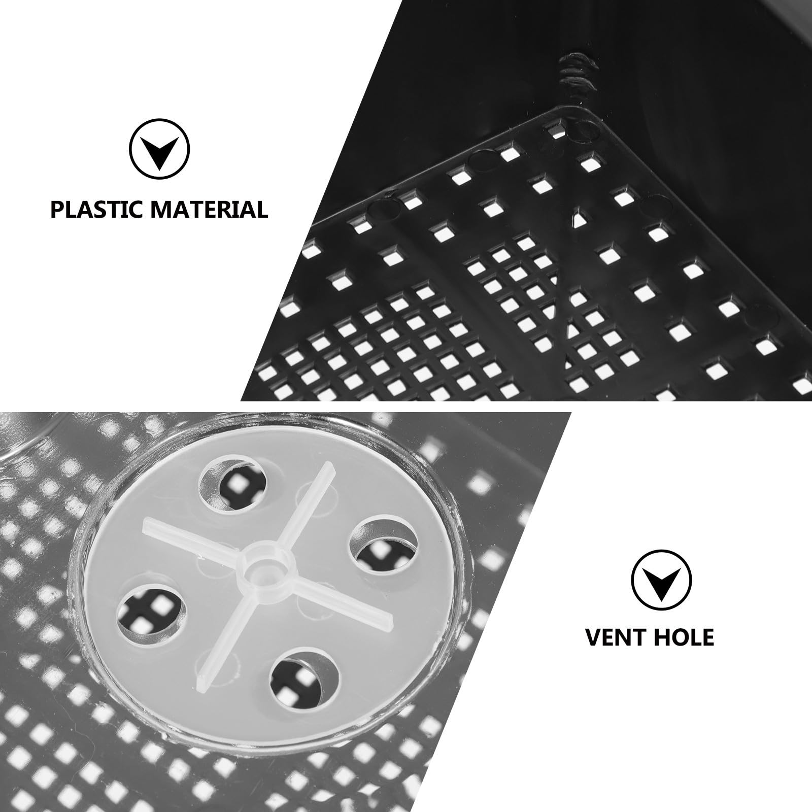 Germination en Plastique Noir, Lot de Sets de Semis