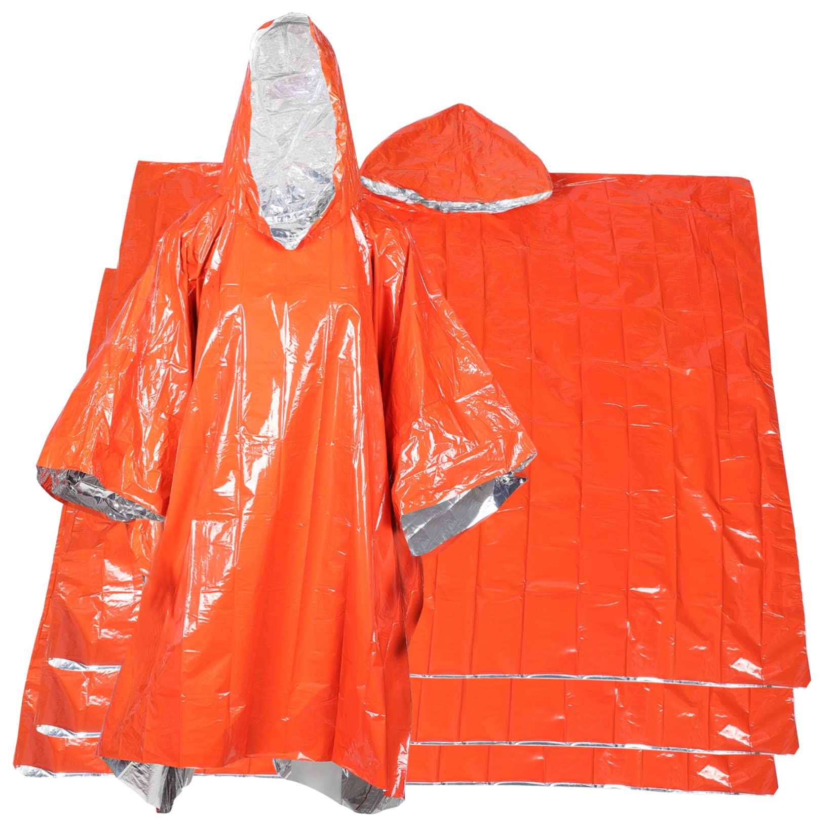4pezzi Poncho Da Ciclismo Antipioggia Portatile Per Adulti Poncho Da Campeggio Escursionismo Antipioggia Antiusura
