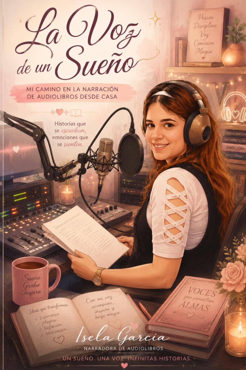 La Voz de un Sueño.: Mi camino en la narración de audiolibros desde casa.