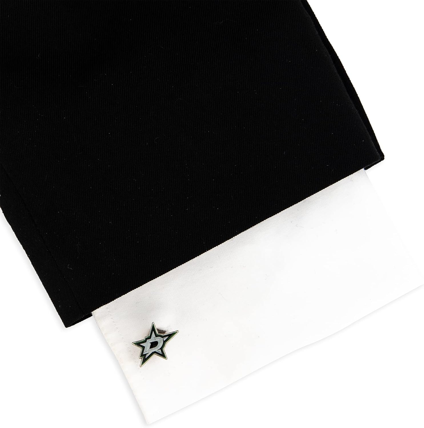 Desert Cactus Dallas Stars Cufflinks - Official NHL Team Logo National Hockey League Formal Wear Jewelry (Cufflinks)