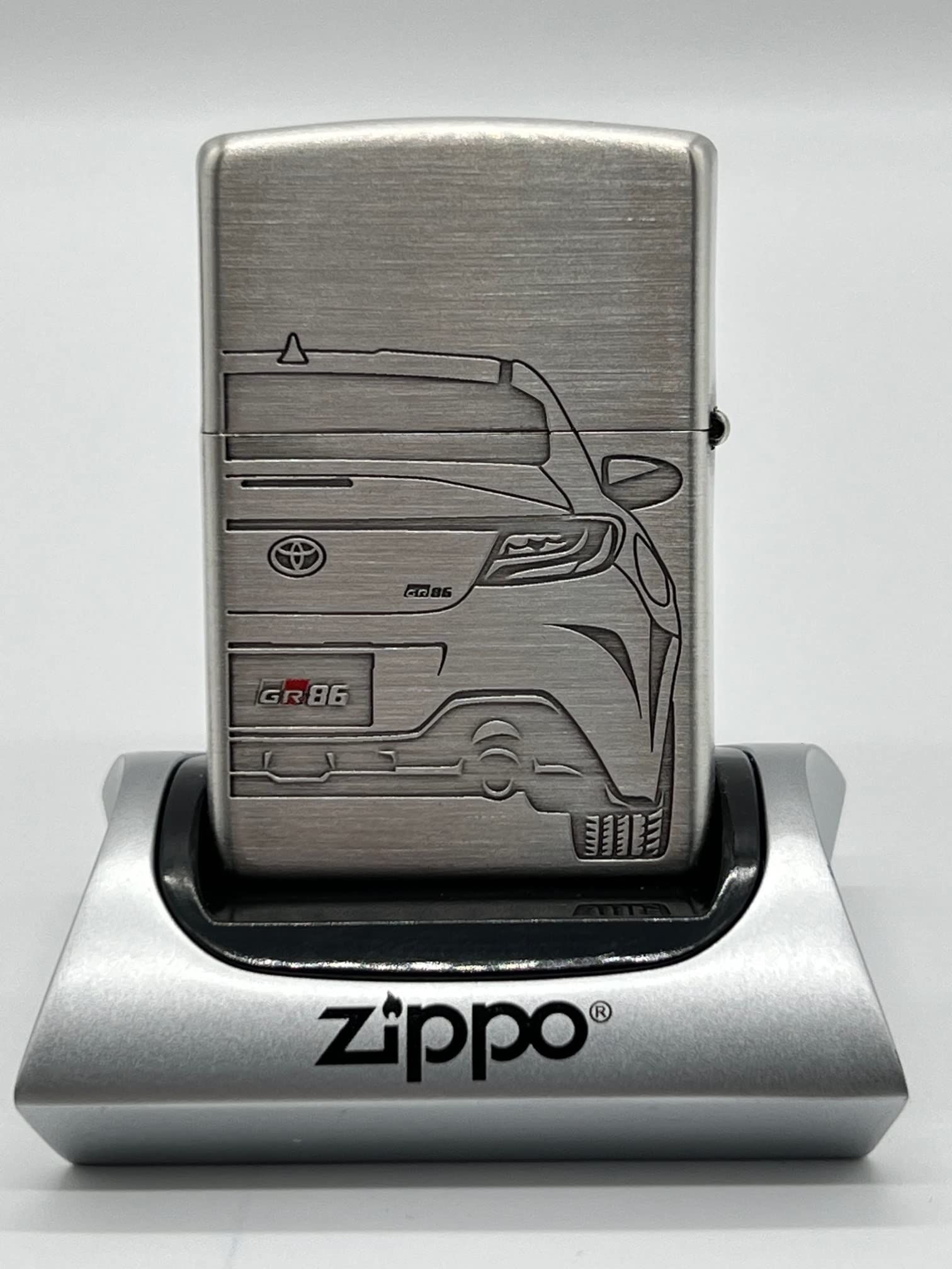 Amazon.co.jp: フィリア TOYOTA Zippo GR86 H5.5×W3.8×D1.2cm 真鍮