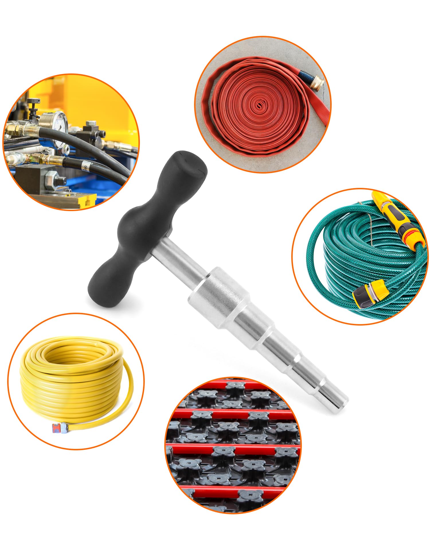 QWORK® calibreur, calibreur de tuyau en t, extenseur, étalonnage de tuyaux, 16, 18, 20, 25, 32 mm
